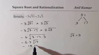 Operations with Surds and Rationalization Examples [upl. by Montford]