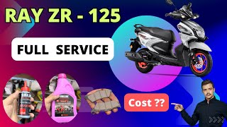 Ray ZR 125 Full Service quot What You Need to Know [upl. by Abram]