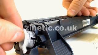 How to refill and reset the Brother TN1050 toner cartridge [upl. by Schnapp]