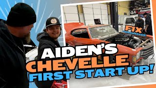 Will Aiden’s Procharged LS Swapped Start Up Plus Building New Quick Performance Rear End [upl. by Analihp]