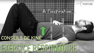 Soulager son mal de dos  Exercice respiratoire [upl. by Ekim]