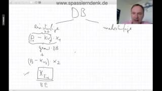 Deckungsbeitragsrechnung  einstufig mehrstufig [upl. by Lucia]