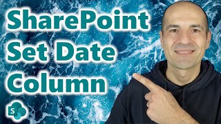 How to set the date in a SharePoint column with List Column Formatting JSON [upl. by Syramad]