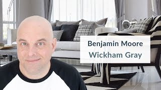 Benjamin Moore Wickham Gray Color Review [upl. by Edison]