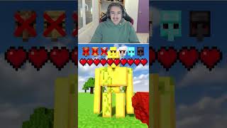 Quel Golem survivra à la DARONNE  minecraft youtubecreatorcommunity shorts [upl. by Lovmilla]