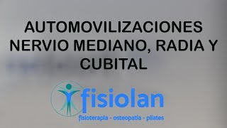 Automovilizaciones nervio mediado radial y cubital 1 [upl. by Savill748]