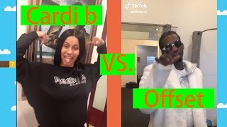 Cardi B TikTok Rap Battle Vs Offset [upl. by Eseerehc]