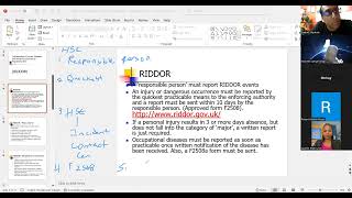 may class RIDDOR 2024 [upl. by Bunni78]