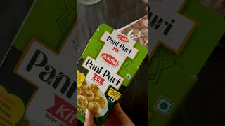 Aachi Pani Puri  Instant Pani Puri  How to make pani puri  shorts shortfeed [upl. by Narod430]