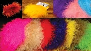 Understanding Fly Tying Marabou Feathers  Woolly Bugger Blood Quill and Extra Select [upl. by Alauqahs]