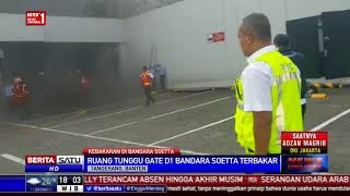 Kebakaran Landa Ruang Tunggu Penumpang di Bandara Soetta [upl. by Ocker]