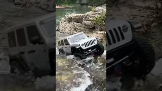 Axial SCX6 creek riding [upl. by Etnoed604]