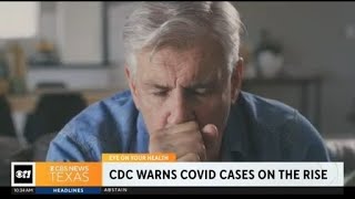 CDC warns of COVID cases rising [upl. by Sarilda]