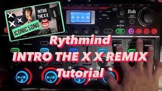 Rythmind  INTRO THE X X  REMIX  Tutorial🔥（RC505mk2  LoopStation  Beatbox）ビートボックスループステーション [upl. by Vorfeld828]