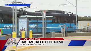 Park amp Ride Metro offers stressfree rides to the Home Opener [upl. by Harness]