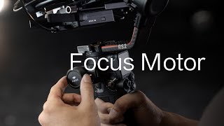 DJI Ronin  How to Use the DJI Ronin Focus Motor [upl. by Kaehpos]