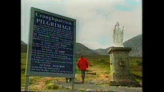 Croagh Patrick Pilgrimage  Taken from the BBCs Titchmarshs Travels [upl. by Kreit]