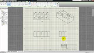 Autodesk Inventor Tutorial 26 Add Text to a Drawing [upl. by Nellak949]