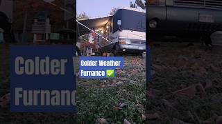 Cold weather in Toronto means our RV propane furnance gets turned on coldweather rv rvfurnance [upl. by Etselec422]