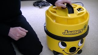 Numatic James JVP180 Vacuum Cleaner Demonstration amp Review [upl. by Merfe]