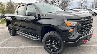 2023 Chevrolet Silverado 1500 Custom Trail Boss POV Test Drive amp Review [upl. by Rieger]