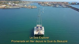 Tour du Cap dAgde en Drone le 1er Août [upl. by Yrokcaz]