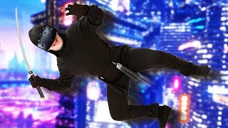 Awesome Cyber Ninja  Sairento VR Gameplay  HTC Vive VR [upl. by Eisseb661]