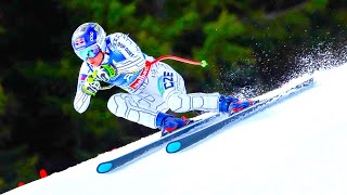 Ester LEDECKA  Downhill  Saalbach AUT  2024 [upl. by Anelrad]