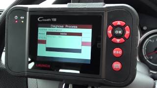 Launch CRP129 VIII Diagnose amp Reset Honda Live Datastream [upl. by Hampton551]