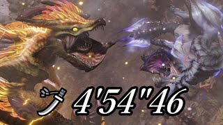 MHRise 百竜ノ淵源ナルハタタヒメ 太刀 ソロ 454quot46 Long Sword Solo Narwa the Allmother百龍淵源雷神龍 [upl. by Ynos618]