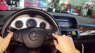 Reset Mercedes Service Message  2010 GLK350 [upl. by Ulrike]