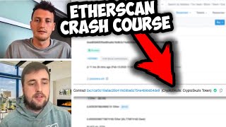 ETHERSCAN EXPLAINED  Ethereum Blockchain Explorer BEGINNER TUTORIAL [upl. by Ellehcil]