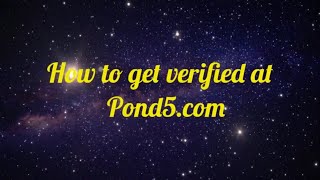 Pond5com How To Get Officially Verified To Sell Instrumental Music Tracks Pond5 [upl. by Nauqat845]