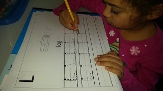 How to teach a toddler handwriting easily [upl. by Ahsiniuq]