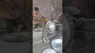 Amazing Large stainless steel bowlshortvideo [upl. by Boaten260]