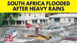 South Africa Floods  Burst River Banks And Flooded Homes After Heavy Rainfall In Cape Town  N18V [upl. by Abrahams]