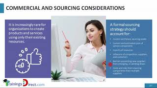 Sourcing Options and Considerations as per ITIL 4 CDS course live Online course by 1 World Training [upl. by Carter560]