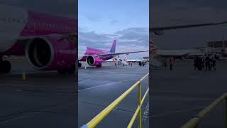 Wizz air at London Gatwick 😁✈️🛫😃 wizzair gatwickairport londonairport [upl. by Cost]