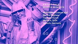 Marta Minujín in conversation with Andrea Lissoni and Marina Pugliese Haus der Kunst Munich [upl. by Gathers53]