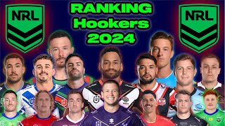 Ranking NRL Hookers From WORST To BEST In 2024 Season  Feat SportshedTV [upl. by Alana]