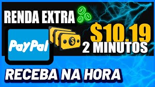 Ganhe 1019 Dólares em 2 minutos pagou  Como ganhar dinheiro renda extra Paypal [upl. by Nauqyaj]