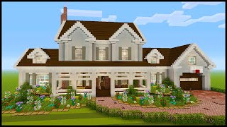 Minecraft How to Build a Suburban House  PART 5 Interior 24 [upl. by Isolt418]