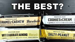 Best Protein Bar of ALL TIME  Barebells Protein Bar Review  4 Flavors [upl. by Eelsha]