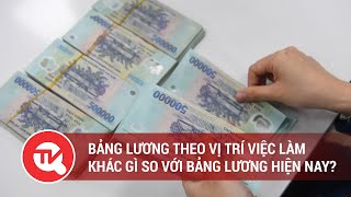 Bảng lương theo vị trí việc làm khác gì so với bảng lương hiện nay  Truyền hình Quốc hội Việt Nam [upl. by Daub]