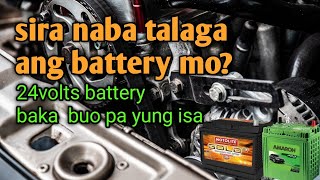 24 volts sa elf jeep battery isa lang ang nasisira alamin natin kung papano malalaman [upl. by Okiruy115]