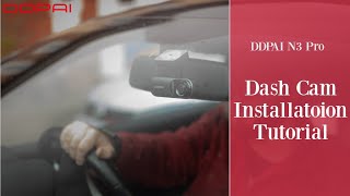 Dash Cam Installation Tips  How to Install DDPAI mola N3 Pro Dash Cam Hardwire Kit [upl. by Baerl]