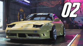 Need for Speed Heat  Part 2  FIRST CAR BUILD 180SX [upl. by Schwejda]