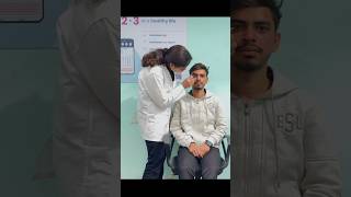 Conjunctival amp Corneal reflex test of 5th cranial nerve for physiology practical examination [upl. by Hgielrebmik199]