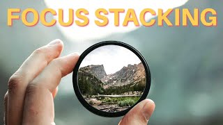 Landscape Photography How to focus stack moving water correctly in Adobe Photoshop [upl. by Wilhide242]