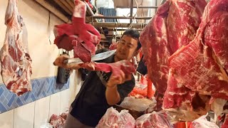 INFO HARGA DAGING SAPI SEGAR 2023❗PEDAGANG DAGING SAPI PASAR SENEN JAKARTA PUSAT [upl. by Asamot]